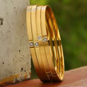 Gold Plated Traditional Bangles