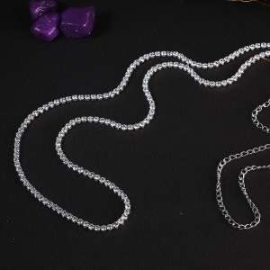 Rhodium Plated Stone Kamarbandh