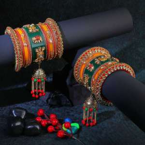 Set Of 26 Menakari Bridal Chuda