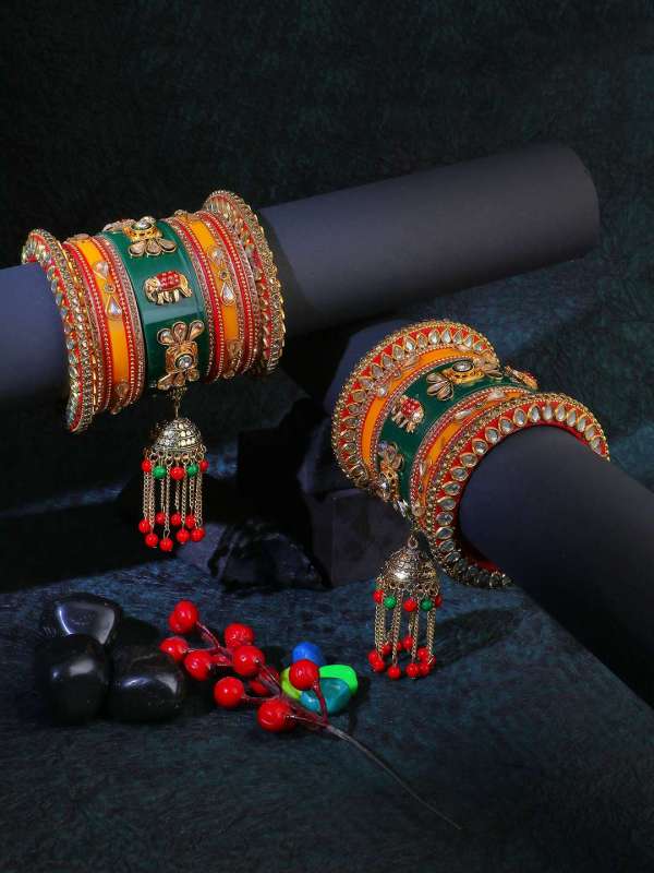 Set Of 26 Menakari Bridal Chuda