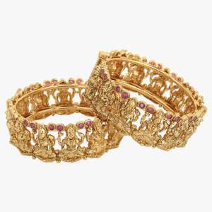 24k Gold Plated Designer Bangles