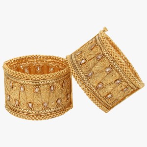 24k Gold Plated Designer Bangles