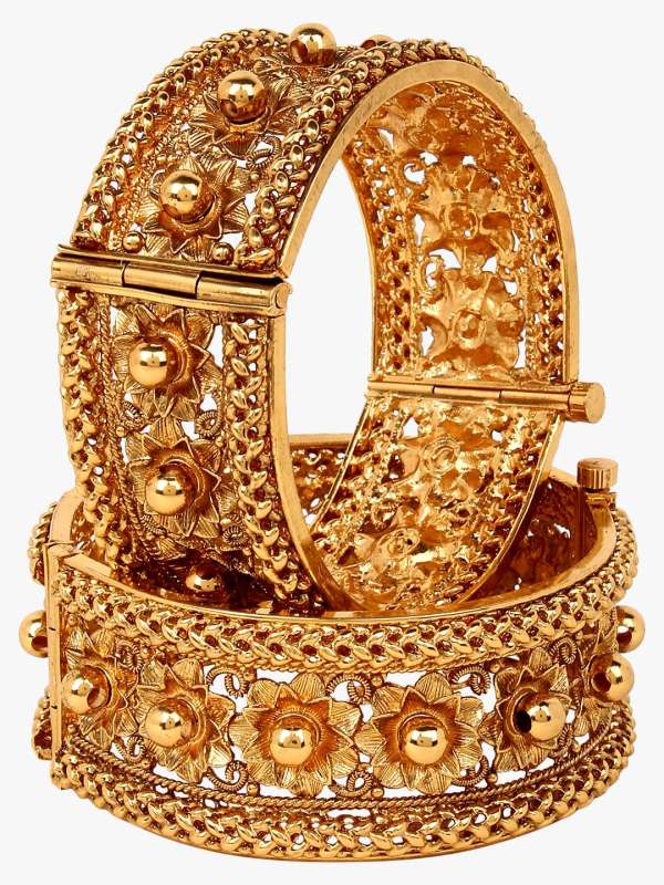 24k Gold Plated Designer Bangles