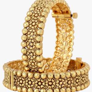 24k Gold Plated Designer Bangles