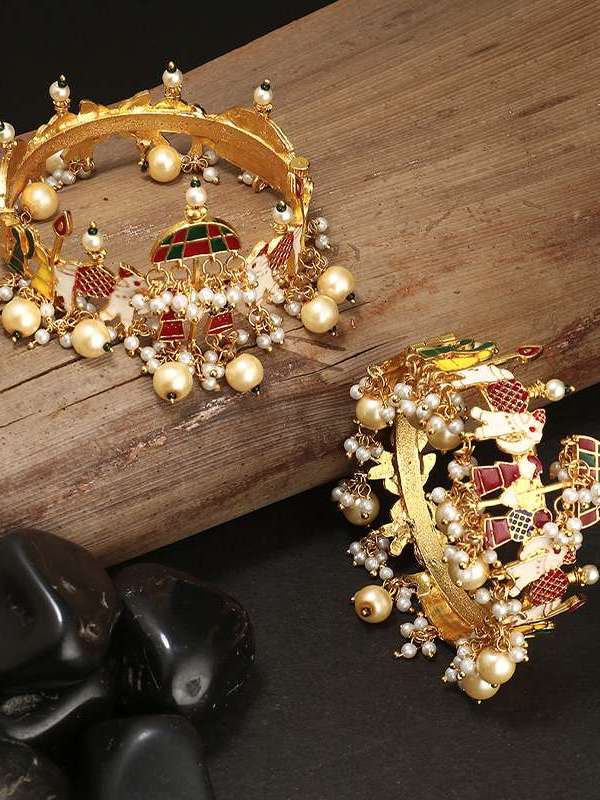24CT Gold Plated Doli Bangles
