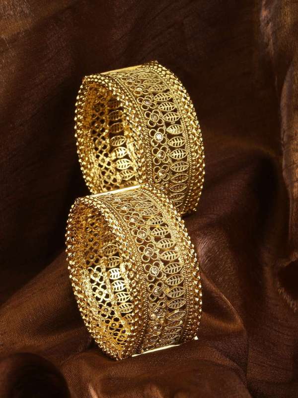 Gold Plated Openable Bangles