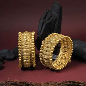 Gold Plated Openable Bangles