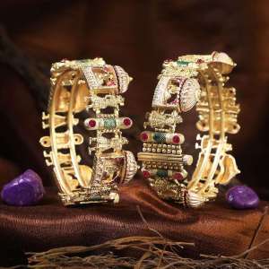 Gold Plated Doli Baarat Bangles