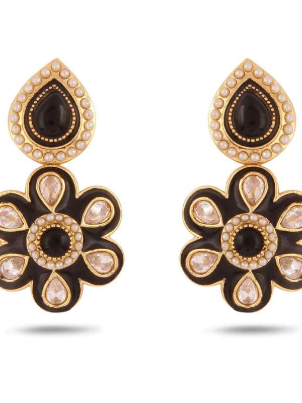 Gold Plated Classic Drop Earring