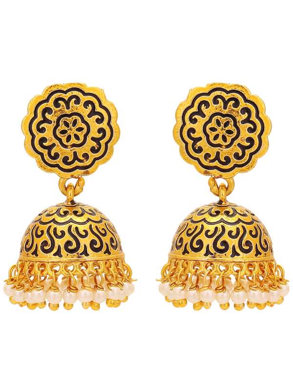 Gold Plated Dome Jhumki