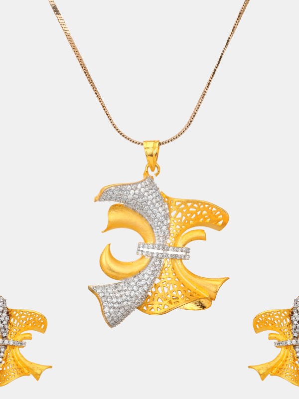 Gold Plated Antique Jewellery Set