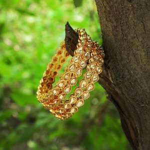 24k Gold Plated Beautiful Bangle
