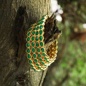 24k Gold Plated Beautiful Bangle