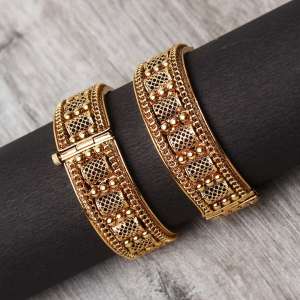 24k Gold Plated Designer Bangles