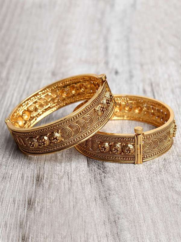 24k Gold Plated Designer Bangles