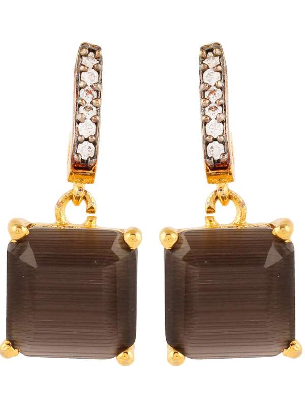 Gold Plated Designer Drop Earring