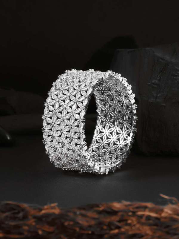 Crystals Bangle-Style Bracelet