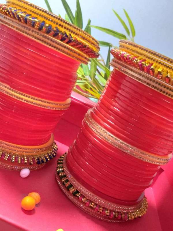 Indian Bridal Chura Red For New Bridal
