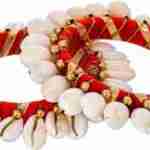 Real Trend Designs Handmade Flexible Bangles with Cowrie Shell Bengals for