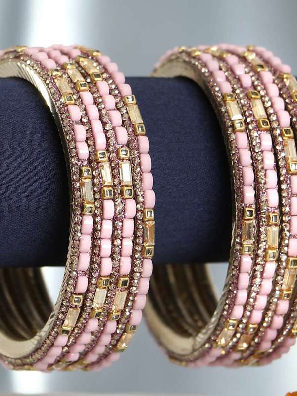 Gold Plated Faux Stone Bangles
