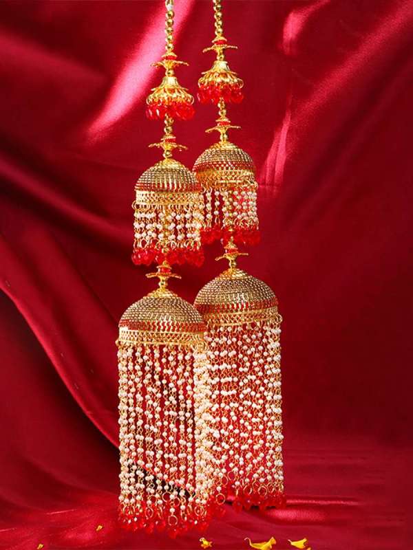 Gold Plated Pearls Kaleeras