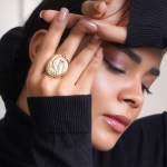 Women Gold Plated Unquie Design Rings